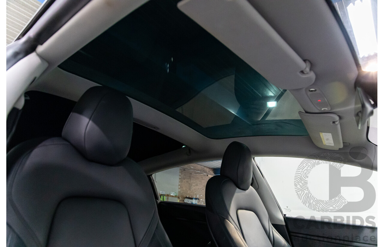 05/2020 Tesla Model 3 E1RB Standard Range (RWD) MY20 5D Sedan Midnight Silver Metallic Electric EV - 190kW