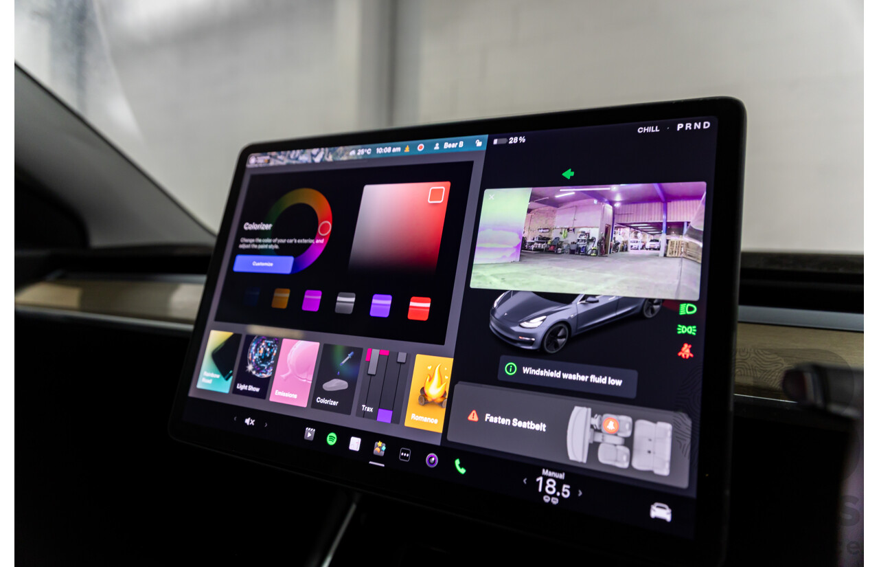 05/2020 Tesla Model 3 E1RB Standard Range (RWD) MY20 5D Sedan Midnight Silver Metallic Electric EV - 190kW