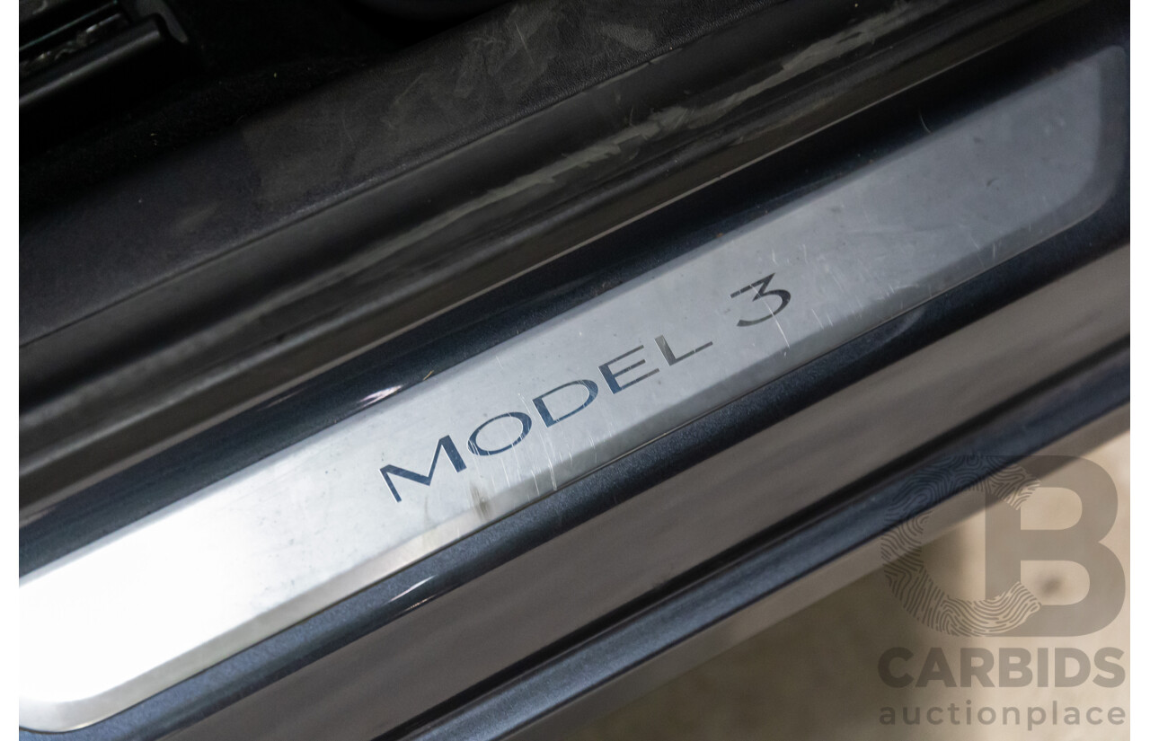 05/2020 Tesla Model 3 E1RB Standard Range (RWD) MY20 5D Sedan Midnight Silver Metallic Electric EV - 190kW