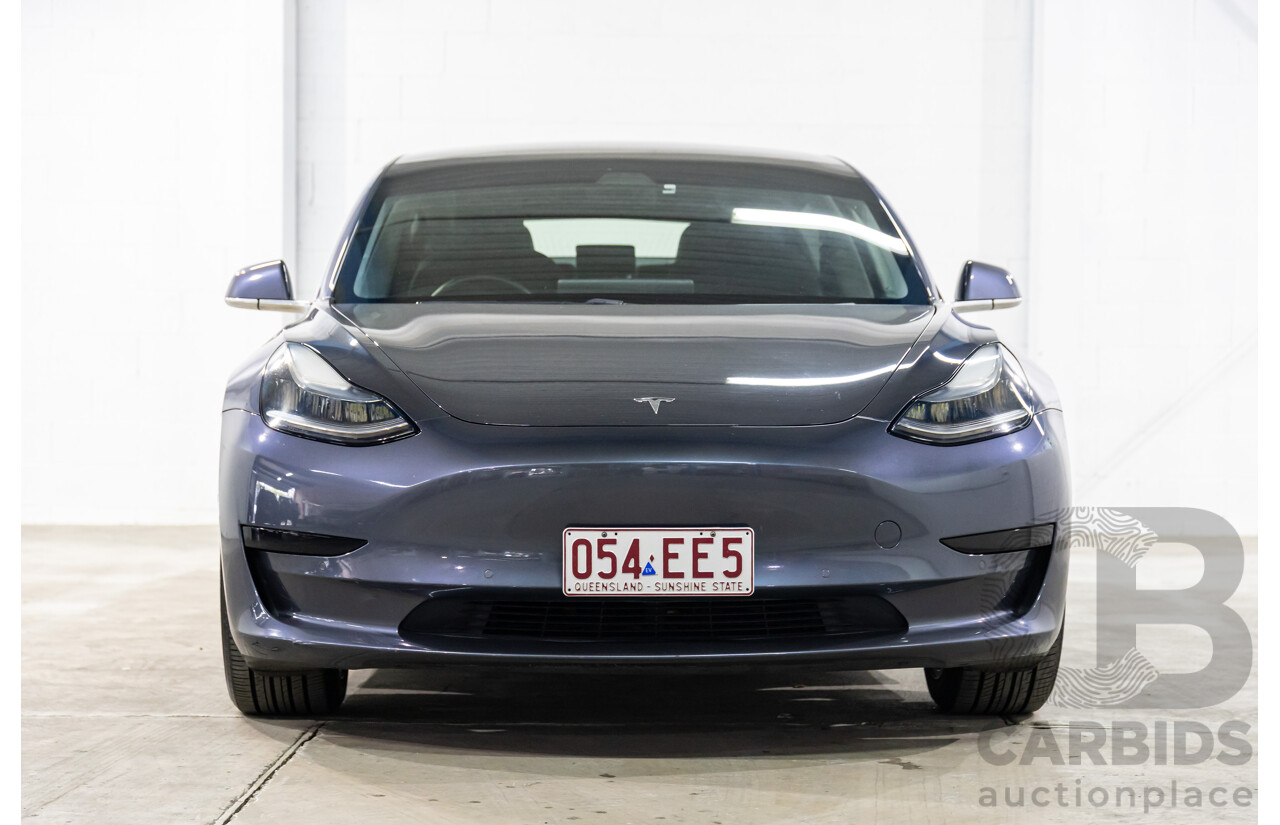 05/2020 Tesla Model 3 E1RB Standard Range (RWD) MY20 5D Sedan Midnight Silver Metallic Electric EV - 190kW