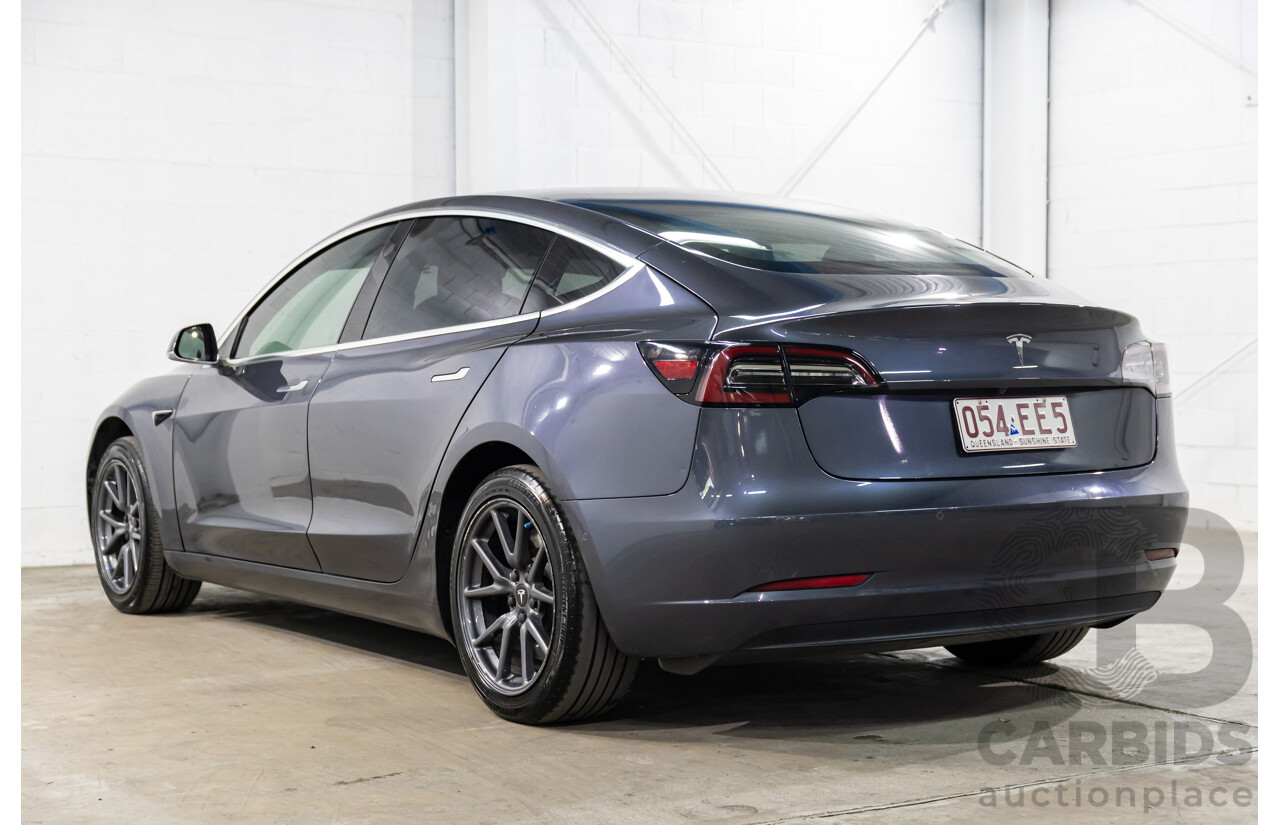 05/2020 Tesla Model 3 E1RB Standard Range (RWD) MY20 5D Sedan Midnight Silver Metallic Electric EV - 190kW