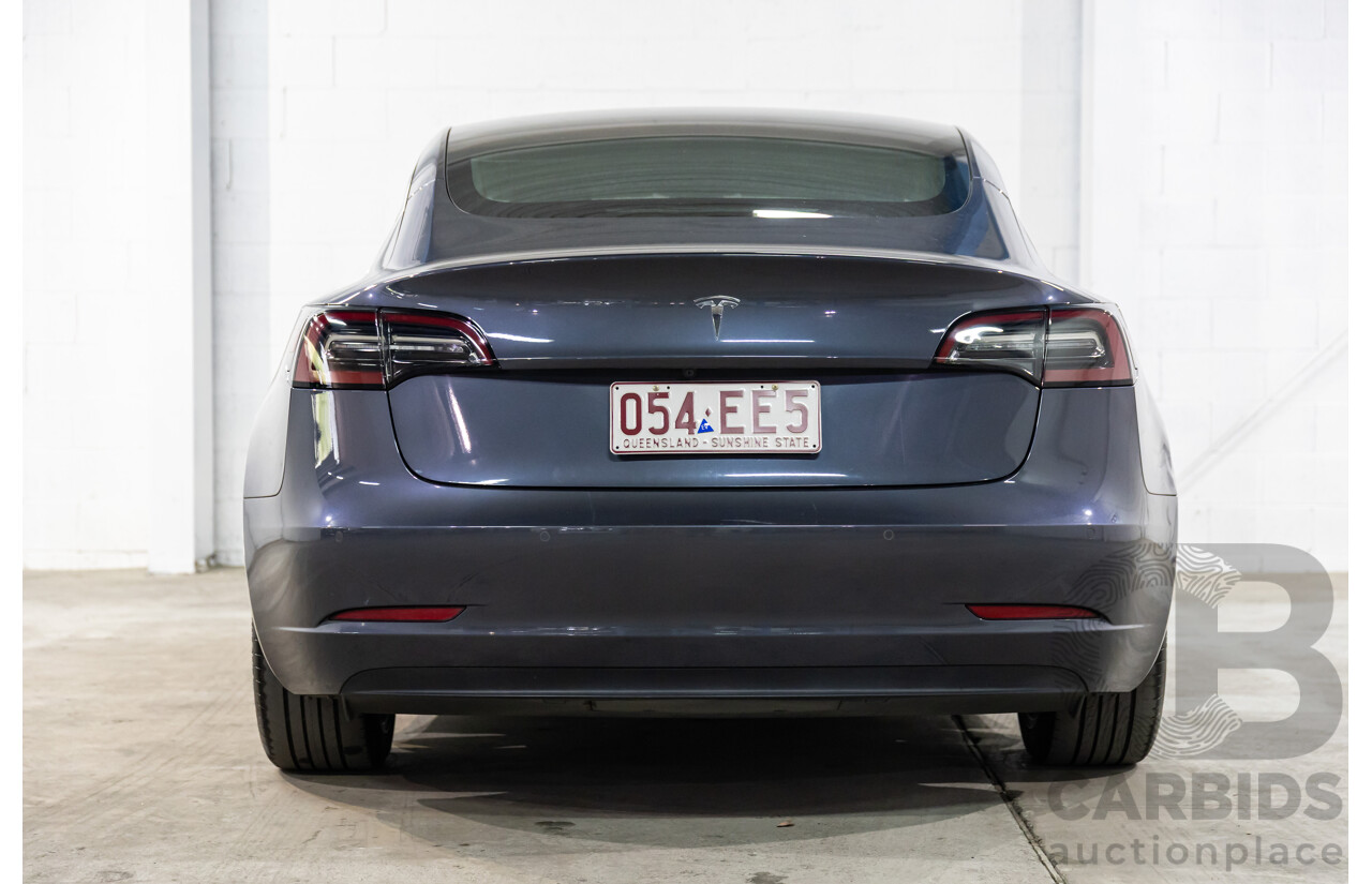 05/2020 Tesla Model 3 E1RB Standard Range (RWD) MY20 5D Sedan Midnight Silver Metallic Electric EV - 190kW