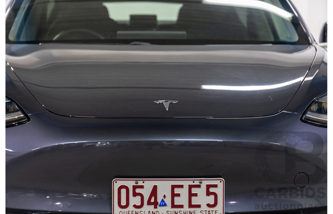 05/2020 Tesla Model 3 E1RB Standard Range (RWD) MY20 5D Sedan Midnight Silver Metallic Electric EV - 190kW