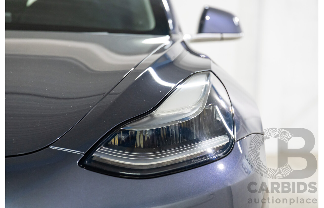 05/2020 Tesla Model 3 E1RB Standard Range (RWD) MY20 5D Sedan Midnight Silver Metallic Electric EV - 190kW