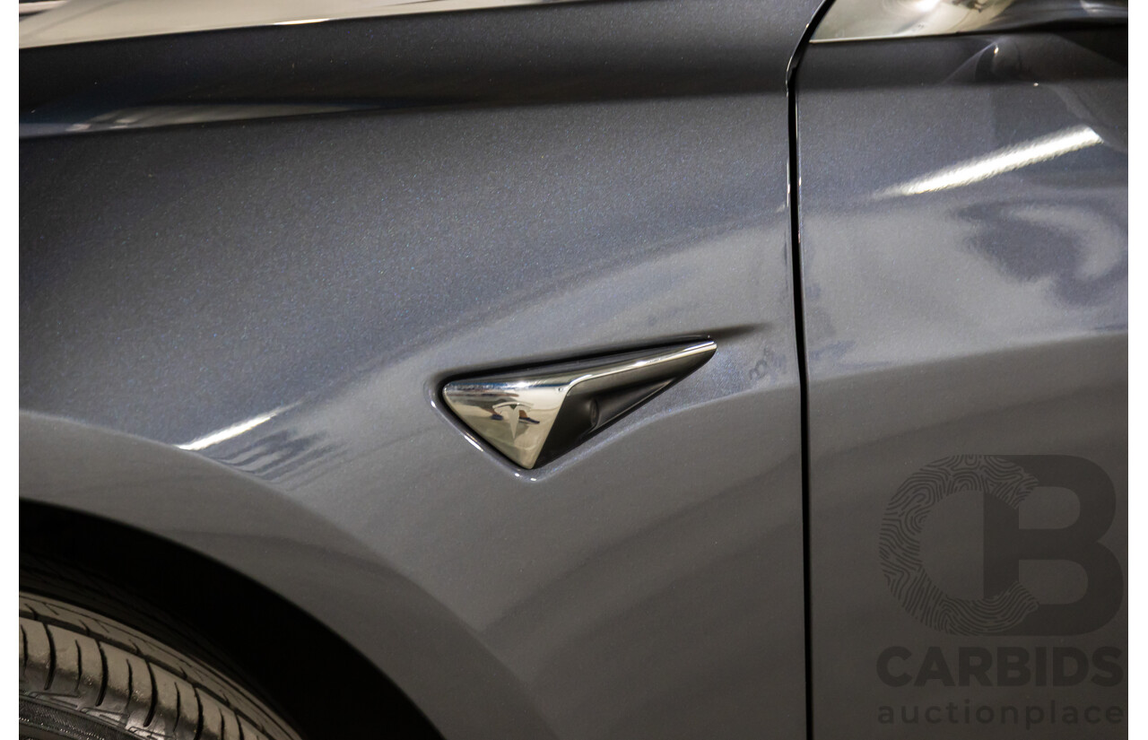 05/2020 Tesla Model 3 E1RB Standard Range (RWD) MY20 5D Sedan Midnight Silver Metallic Electric EV - 190kW