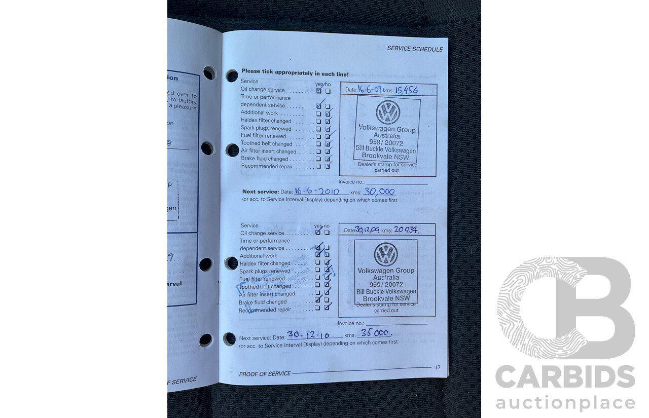 11/2007 Volkswagen Golf 2.0 FSI Comfortline 1K MY08 UPGRADE 5d Hatchback Grey 2.0L