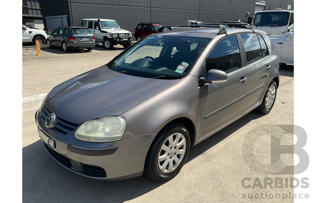 11/2007 Volkswagen Golf 2.0 FSI Comfortline 1K MY08 UPGRADE 5d Hatchback Grey 2.0L