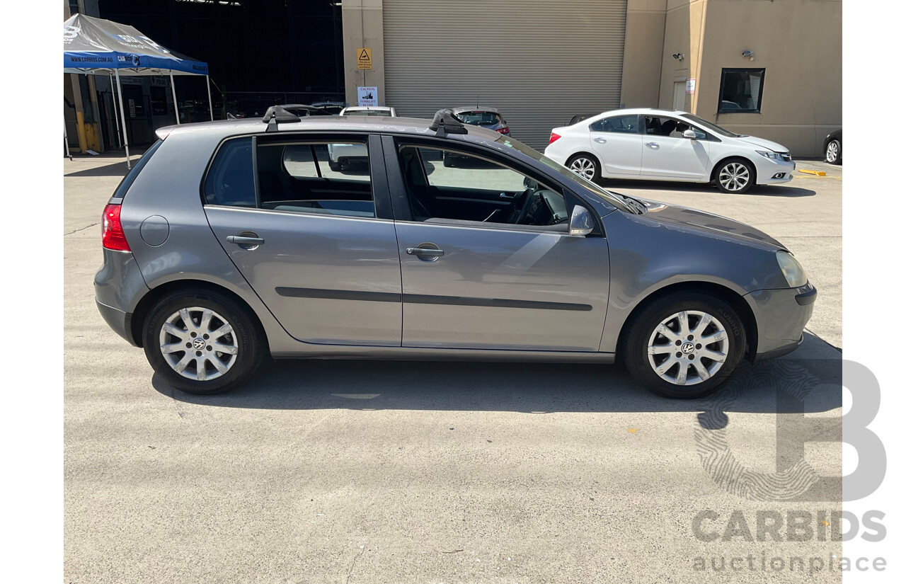 11/2007 Volkswagen Golf 2.0 FSI Comfortline 1K MY08 UPGRADE 5d Hatchback Grey 2.0L
