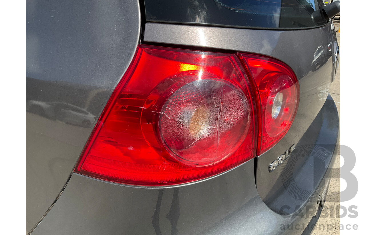 11/2007 Volkswagen Golf 2.0 FSI Comfortline 1K MY08 UPGRADE 5d Hatchback Grey 2.0L