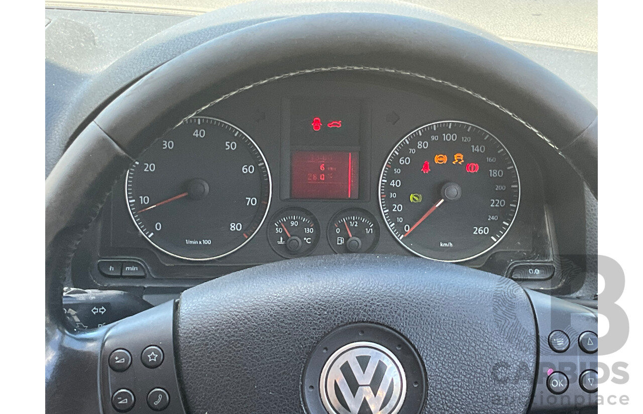 11/2007 Volkswagen Golf 2.0 FSI Comfortline 1K MY08 UPGRADE 5d Hatchback Grey 2.0L