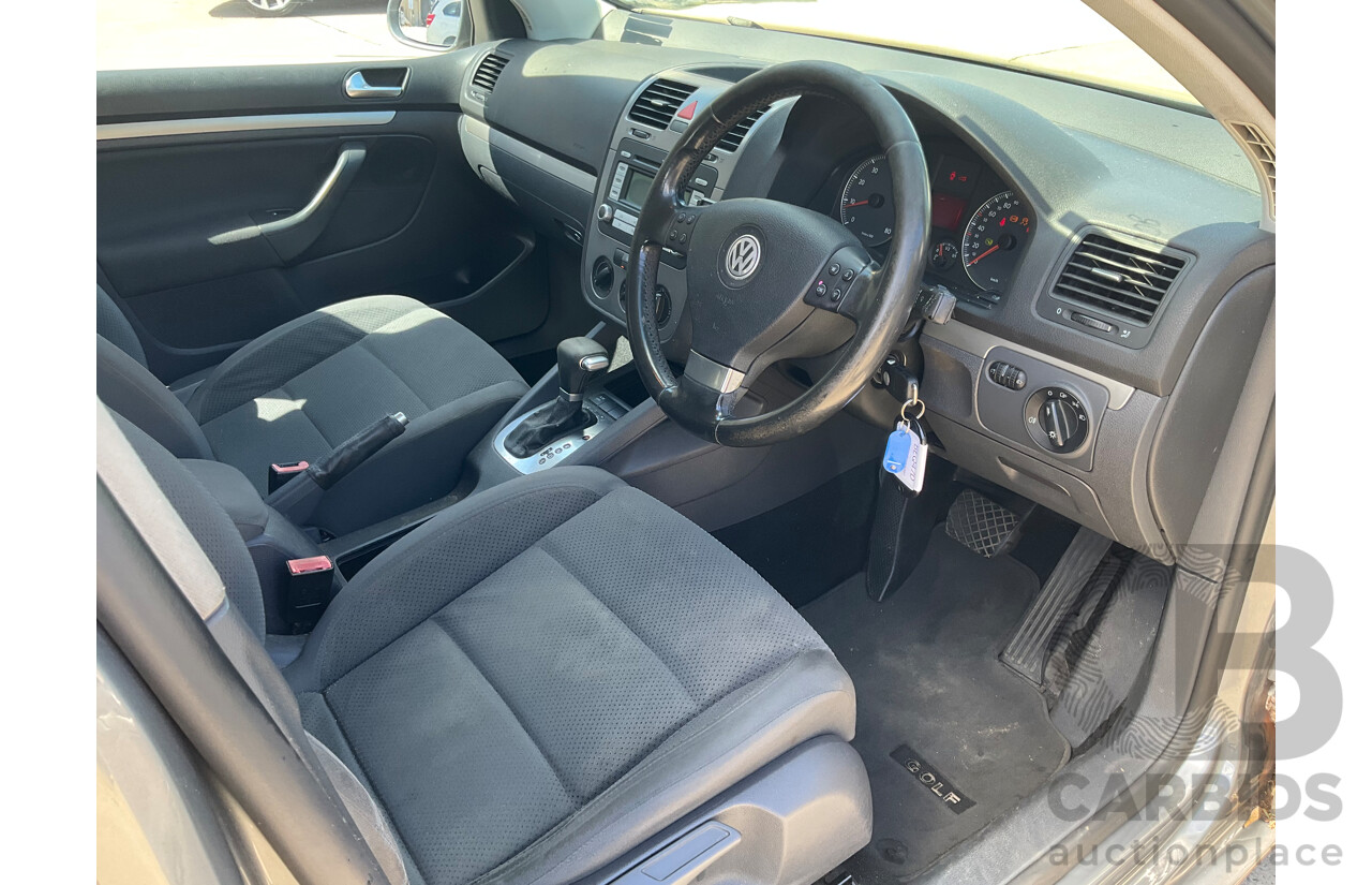 11/2007 Volkswagen Golf 2.0 FSI Comfortline 1K MY08 UPGRADE 5d Hatchback Grey 2.0L