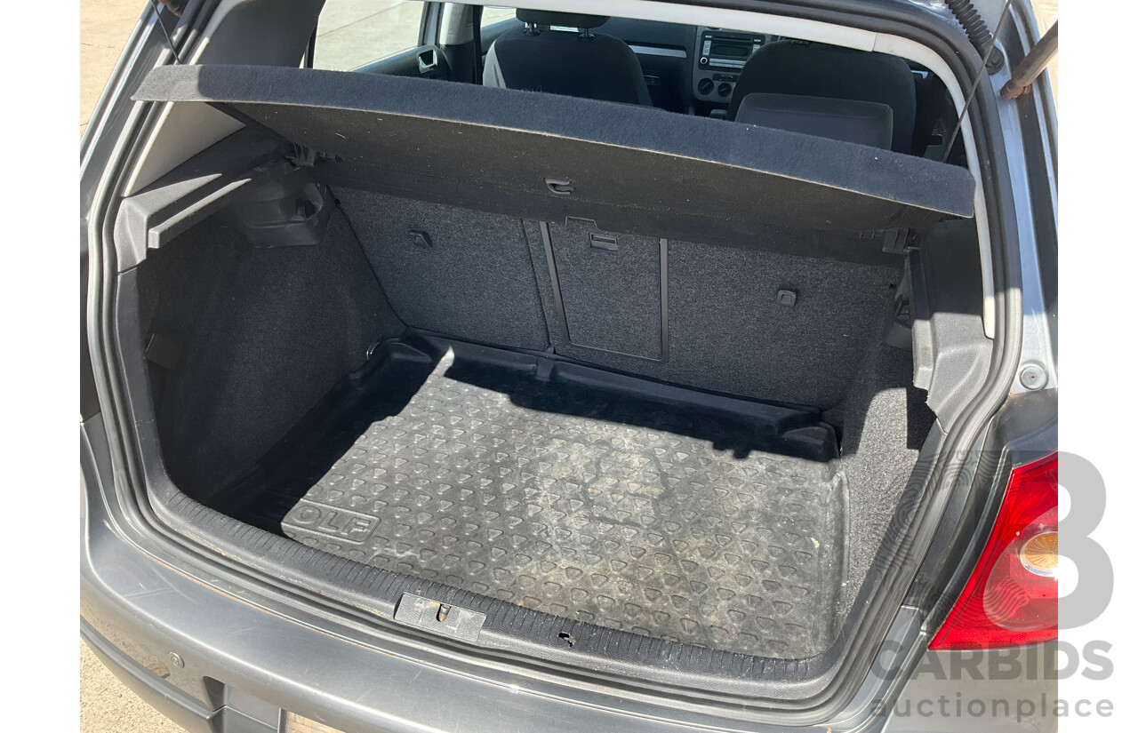 11/2007 Volkswagen Golf 2.0 FSI Comfortline 1K MY08 UPGRADE 5d Hatchback Grey 2.0L