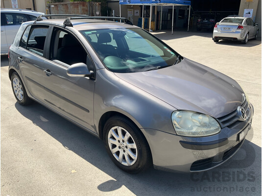 11/2007 Volkswagen Golf 2.0 FSI Comfortline 1K MY08 UPGRADE 5d Hatchback Grey 2.0L