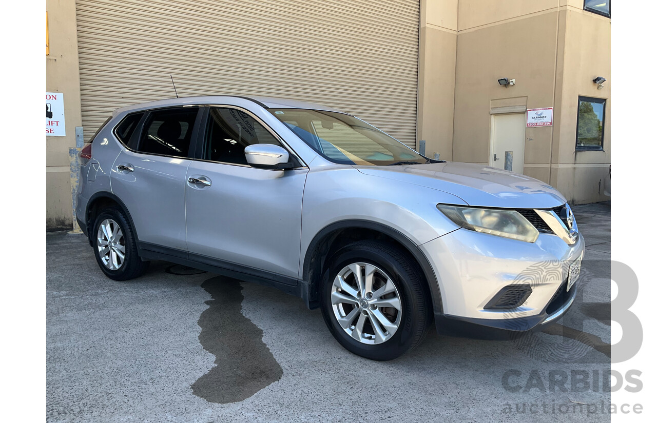 5/2015 Nissan X-Trail ST (FWD) T32 4d Wagon Silver 2.5L