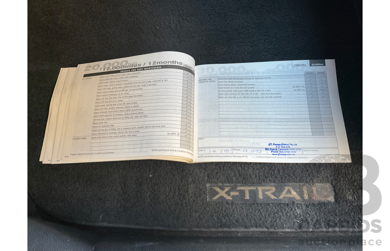 5/2015 Nissan X-Trail ST (FWD) T32 4d Wagon Silver 2.5L