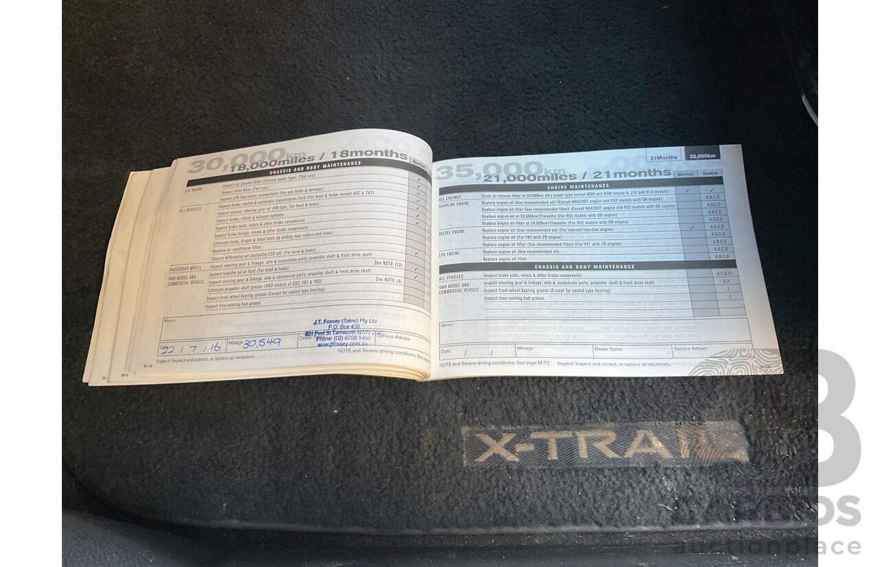 5/2015 Nissan X-Trail ST (FWD) T32 4d Wagon Silver 2.5L