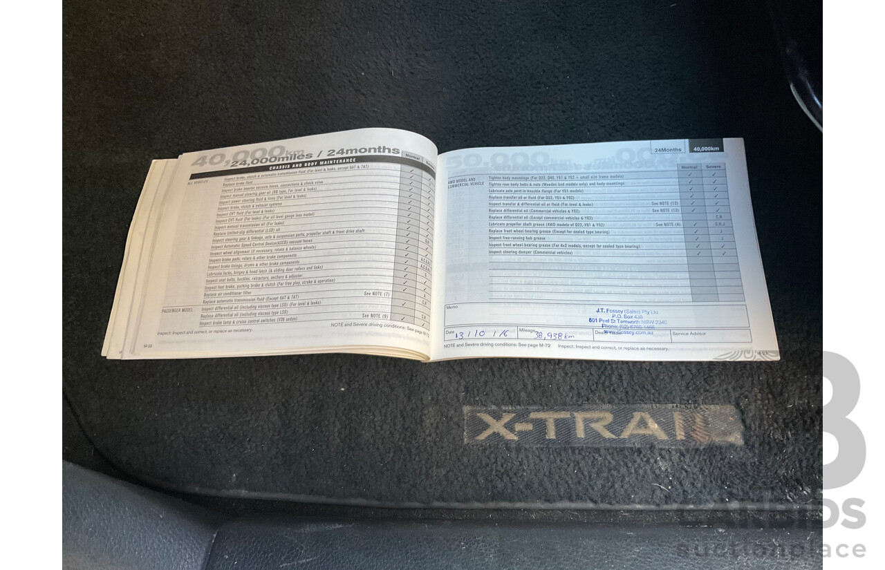 5/2015 Nissan X-Trail ST (FWD) T32 4d Wagon Silver 2.5L