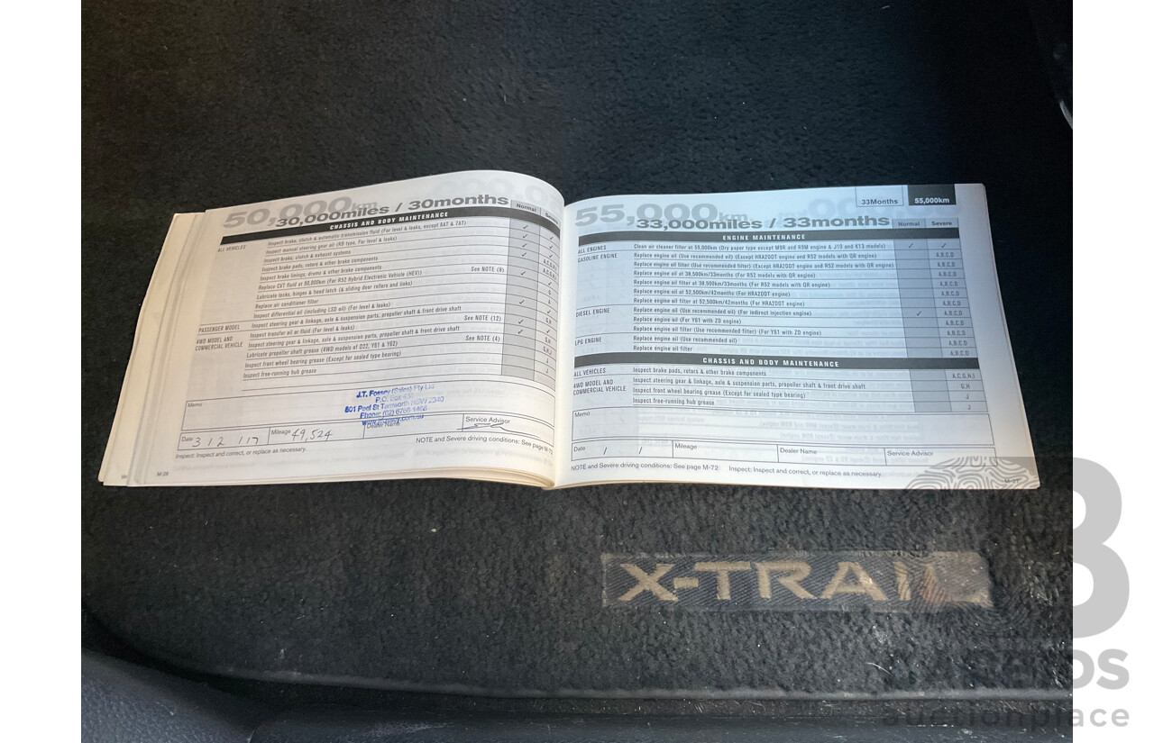 5/2015 Nissan X-Trail ST (FWD) T32 4d Wagon Silver 2.5L