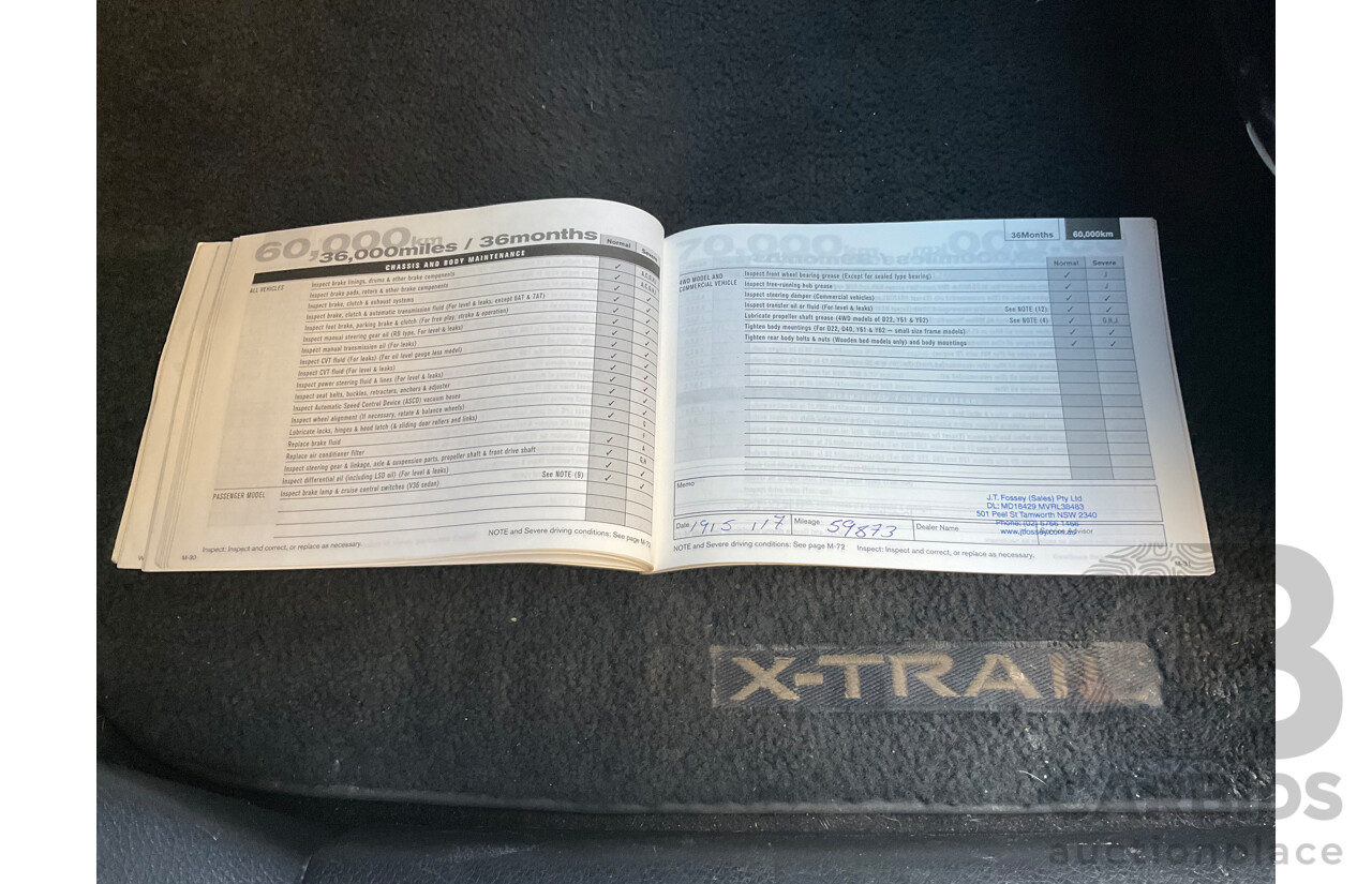 5/2015 Nissan X-Trail ST (FWD) T32 4d Wagon Silver 2.5L