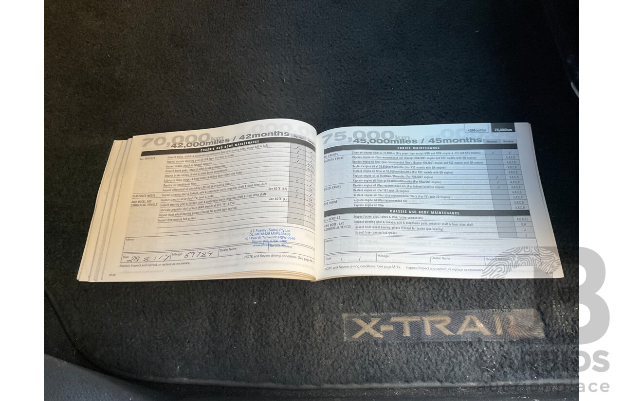 5/2015 Nissan X-Trail ST (FWD) T32 4d Wagon Silver 2.5L