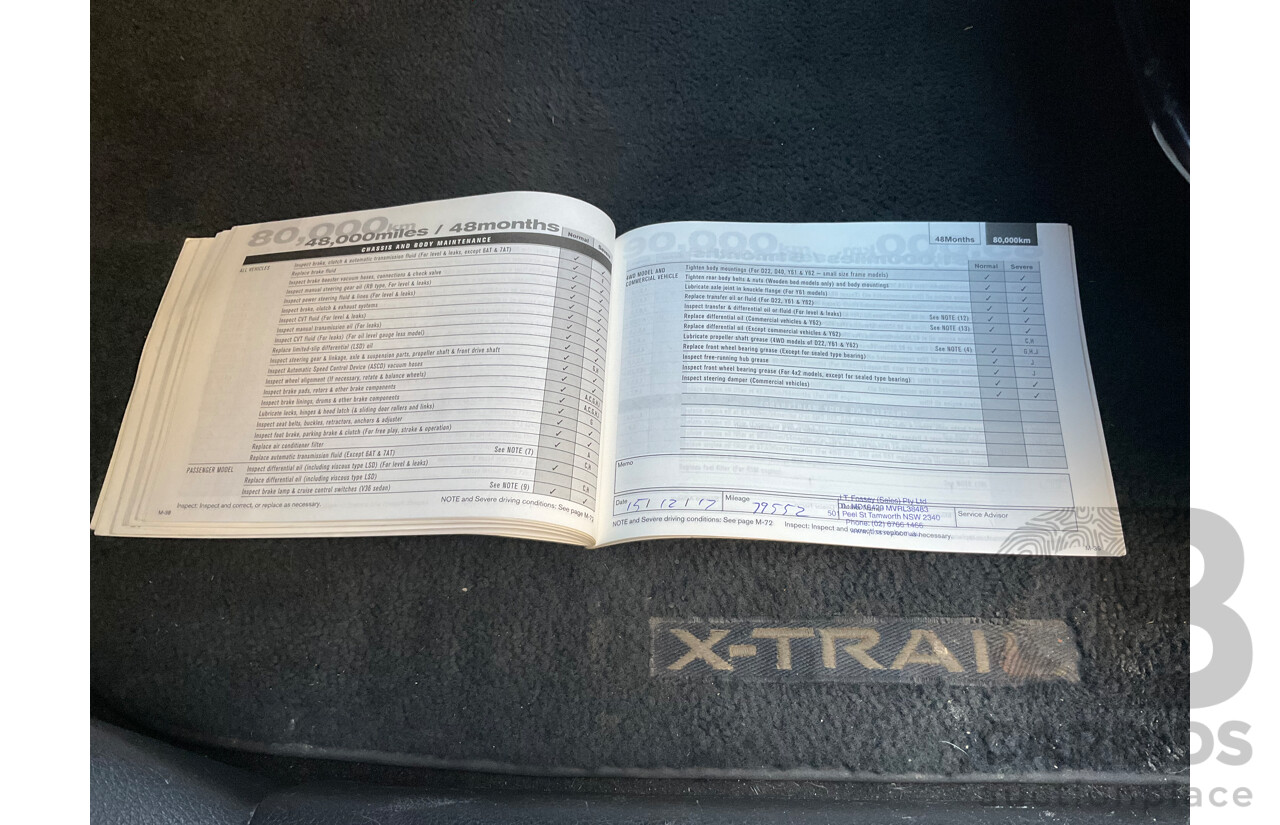 5/2015 Nissan X-Trail ST (FWD) T32 4d Wagon Silver 2.5L