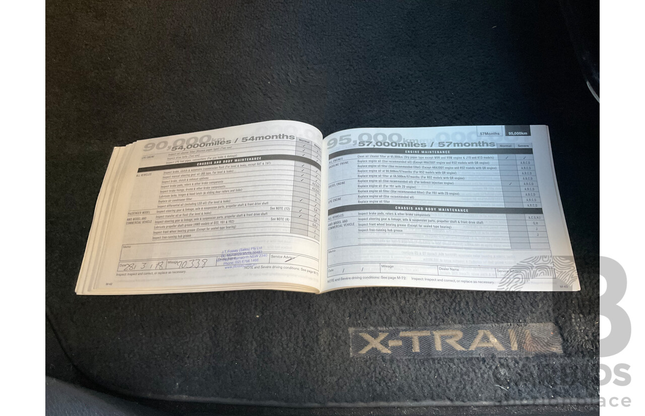 5/2015 Nissan X-Trail ST (FWD) T32 4d Wagon Silver 2.5L