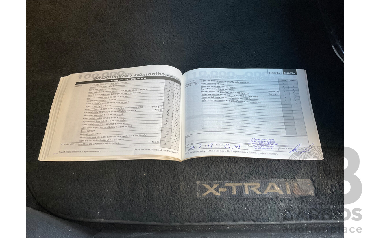 5/2015 Nissan X-Trail ST (FWD) T32 4d Wagon Silver 2.5L