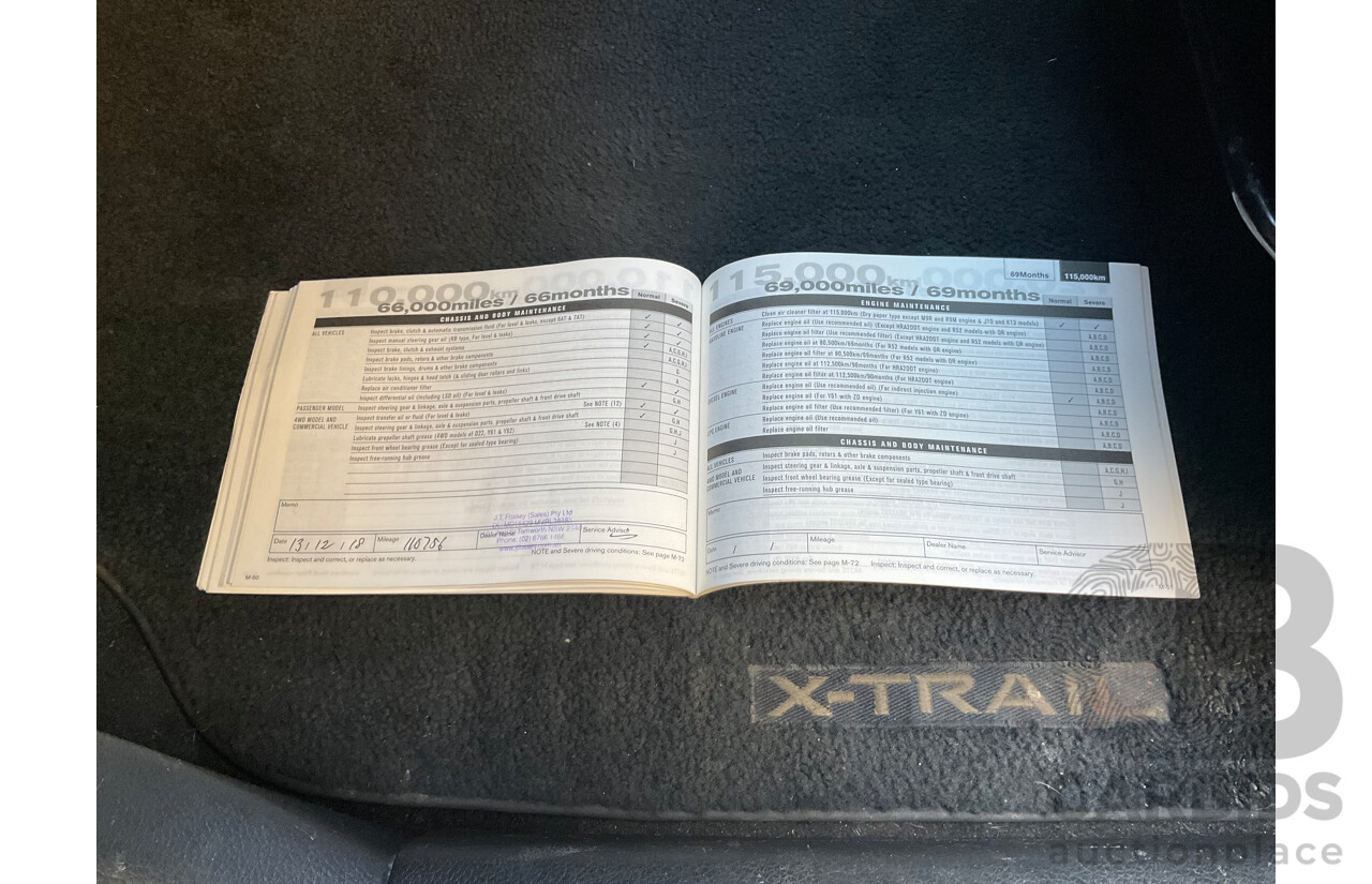 5/2015 Nissan X-Trail ST (FWD) T32 4d Wagon Silver 2.5L