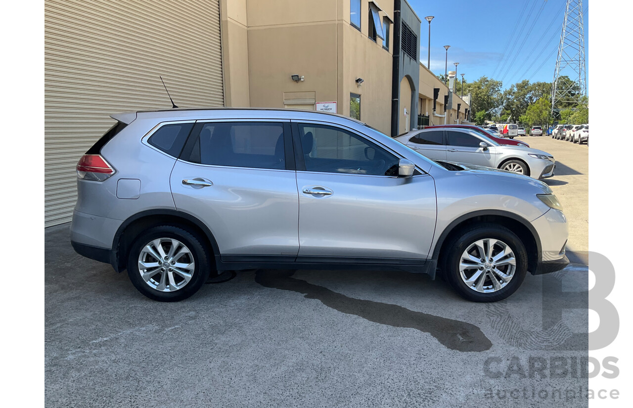 5/2015 Nissan X-Trail ST (FWD) T32 4d Wagon Silver 2.5L