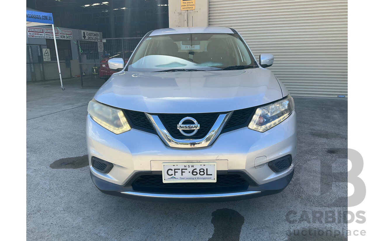 5/2015 Nissan X-Trail ST (FWD) T32 4d Wagon Silver 2.5L