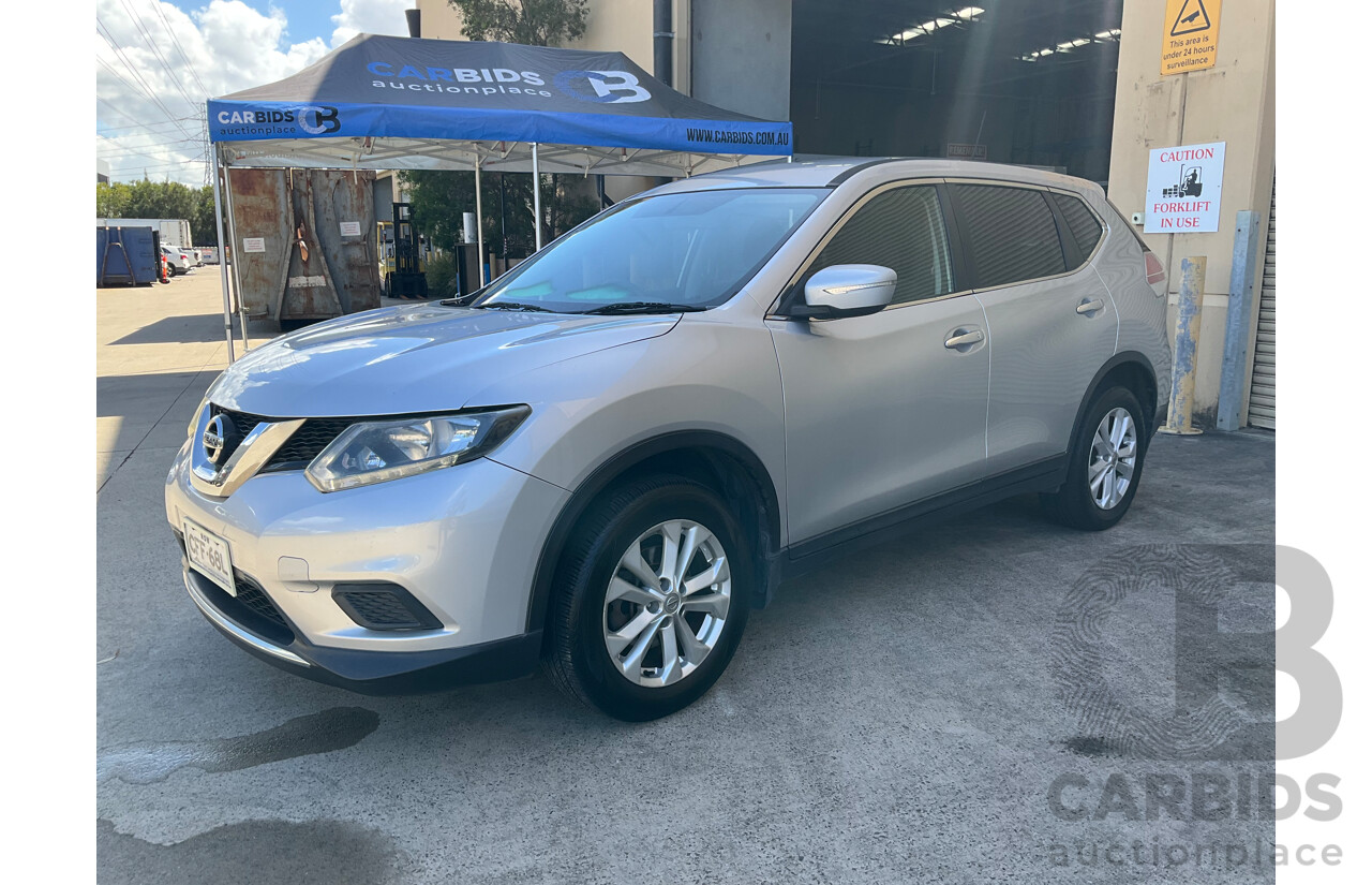 5/2015 Nissan X-Trail ST (FWD) T32 4d Wagon Silver 2.5L