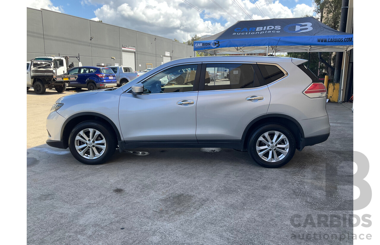 5/2015 Nissan X-Trail ST (FWD) T32 4d Wagon Silver 2.5L