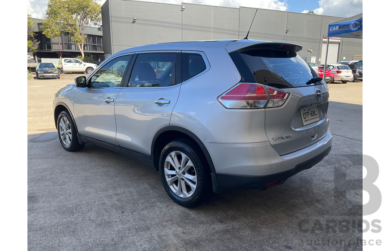 5/2015 Nissan X-Trail ST (FWD) T32 4d Wagon Silver 2.5L