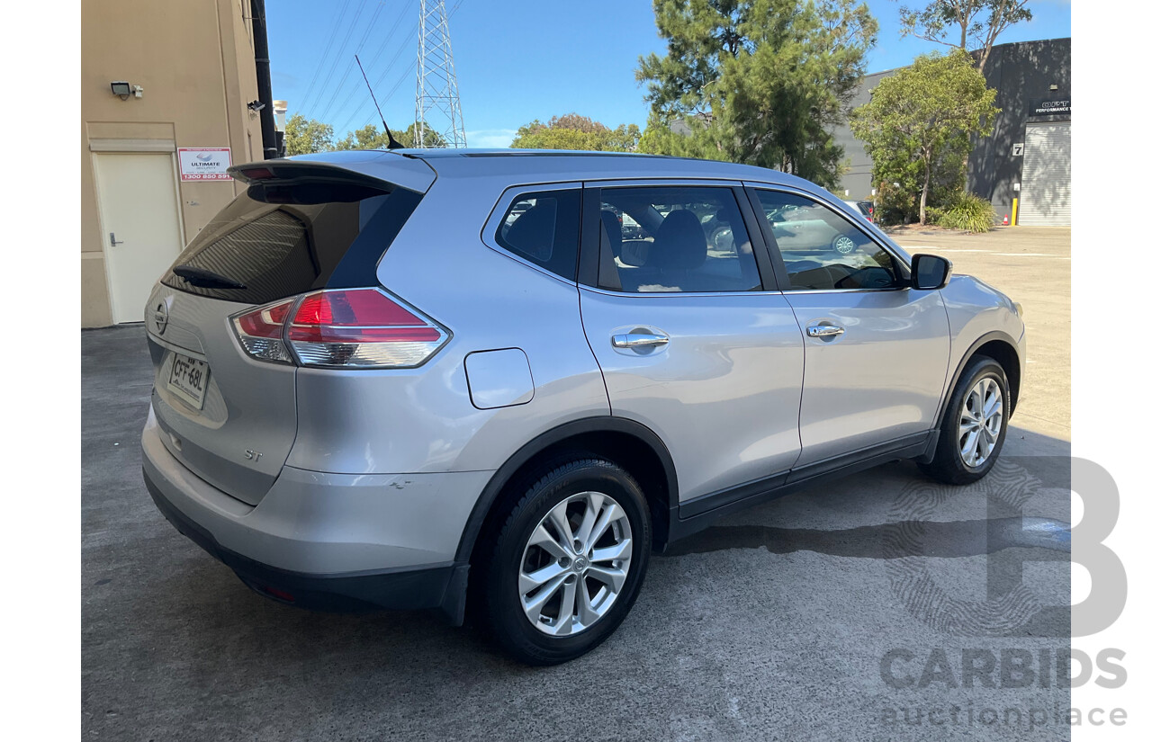 5/2015 Nissan X-Trail ST (FWD) T32 4d Wagon Silver 2.5L