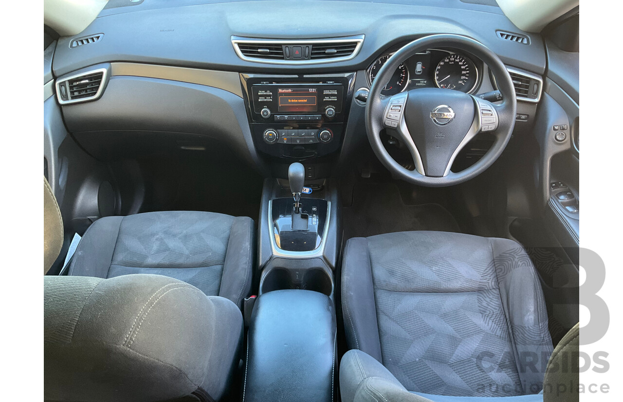 5/2015 Nissan X-Trail ST (FWD) T32 4d Wagon Silver 2.5L