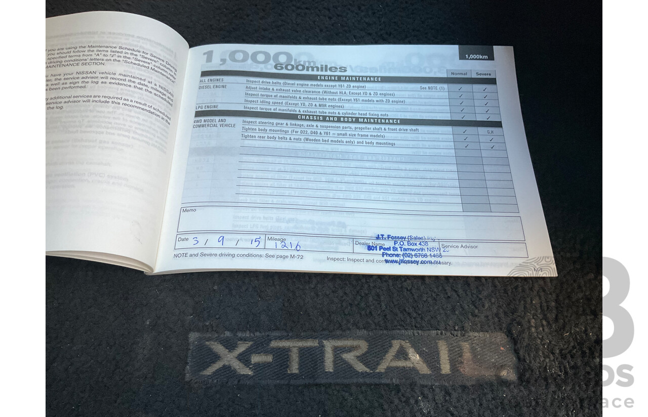 5/2015 Nissan X-Trail ST (FWD) T32 4d Wagon Silver 2.5L