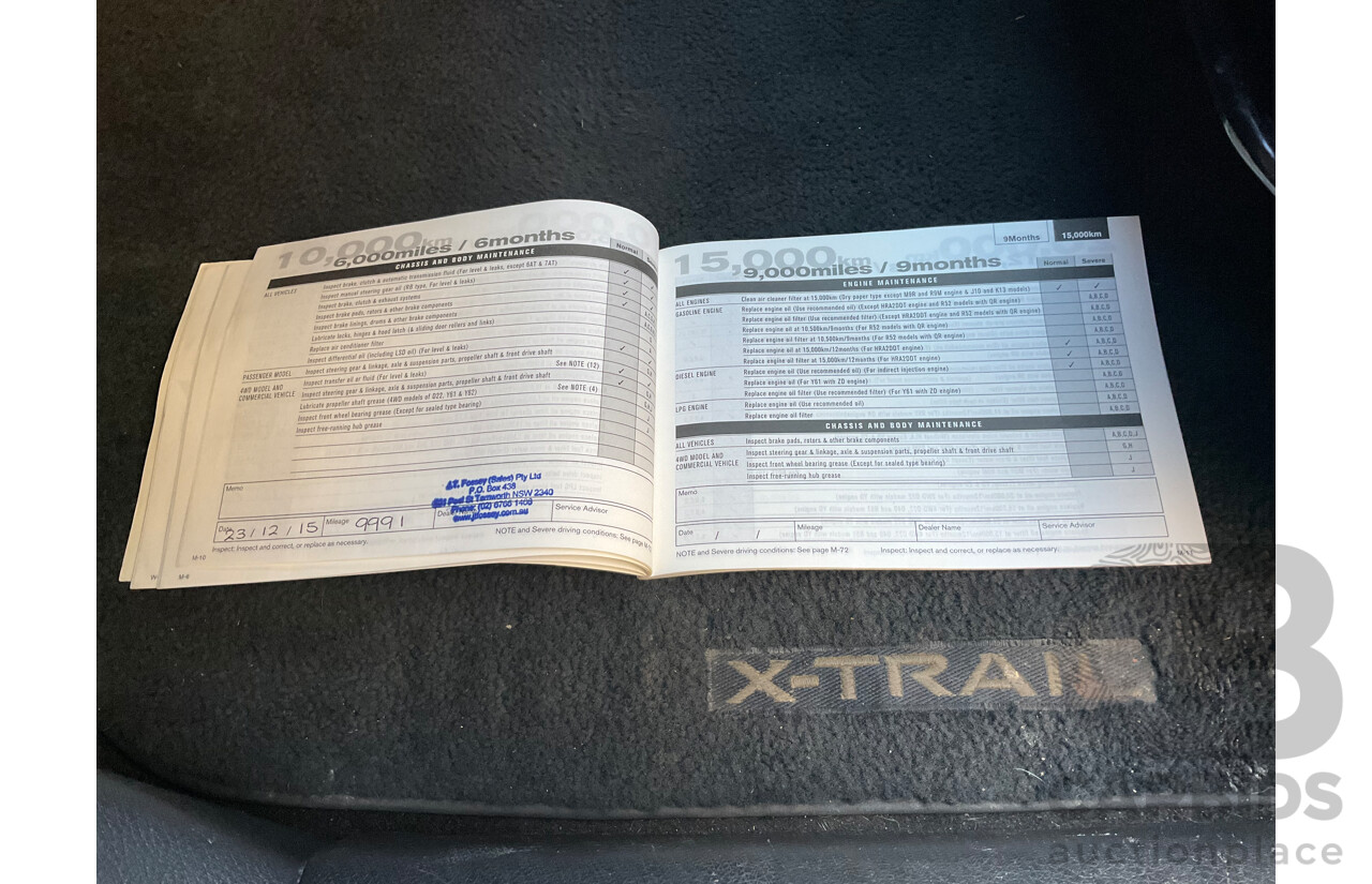 5/2015 Nissan X-Trail ST (FWD) T32 4d Wagon Silver 2.5L