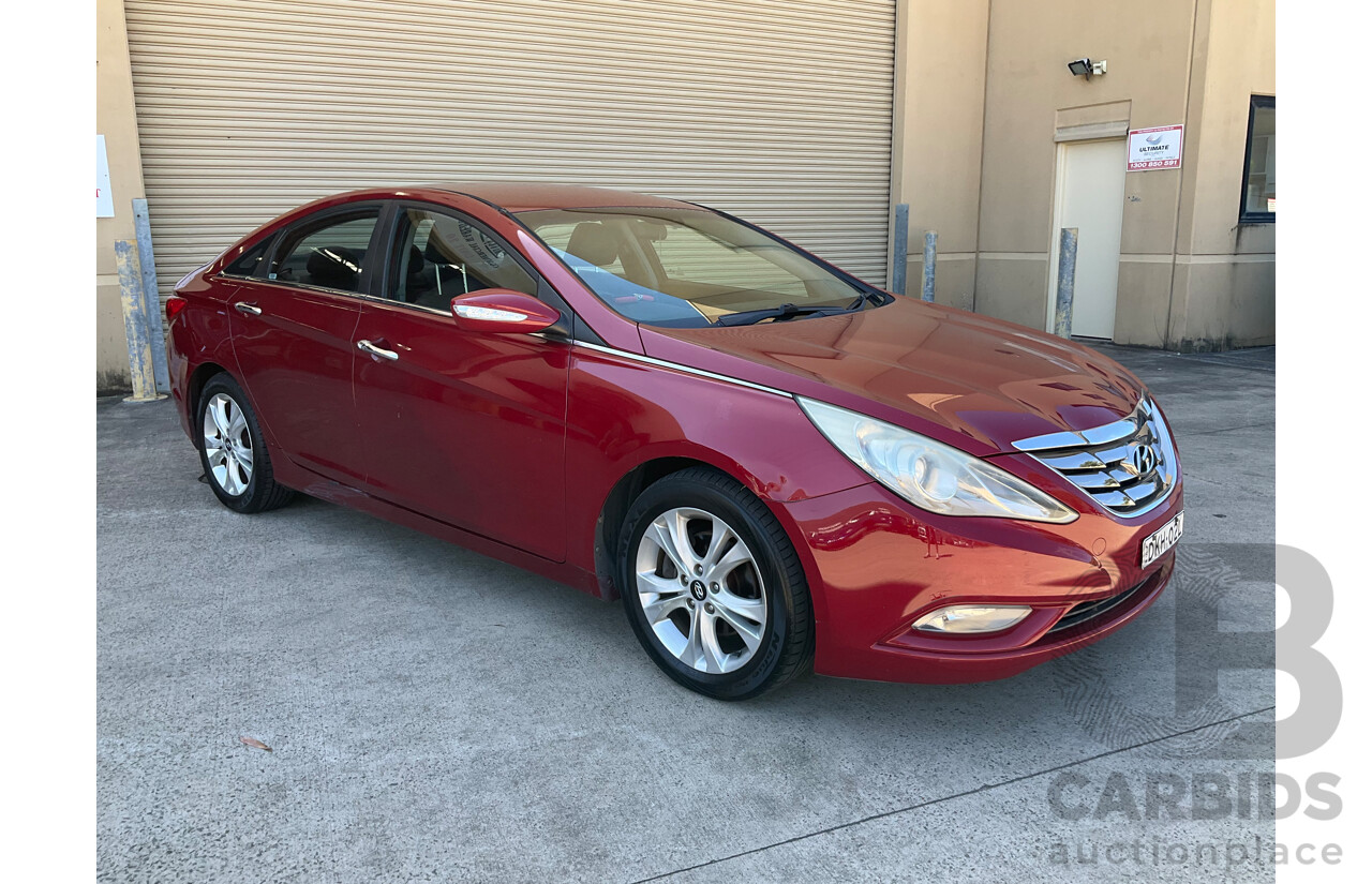 11/2011 Hyundai i45 Elite YF MY11 4d Sedan Red 2.4L