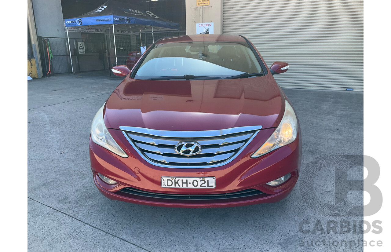 11/2011 Hyundai i45 Elite YF MY11 4d Sedan Red 2.4L