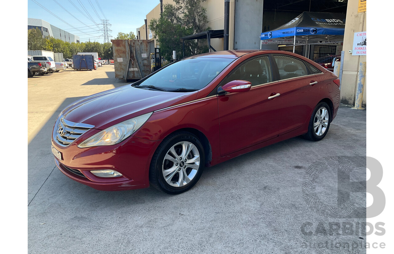 11/2011 Hyundai i45 Elite YF MY11 4d Sedan Red 2.4L