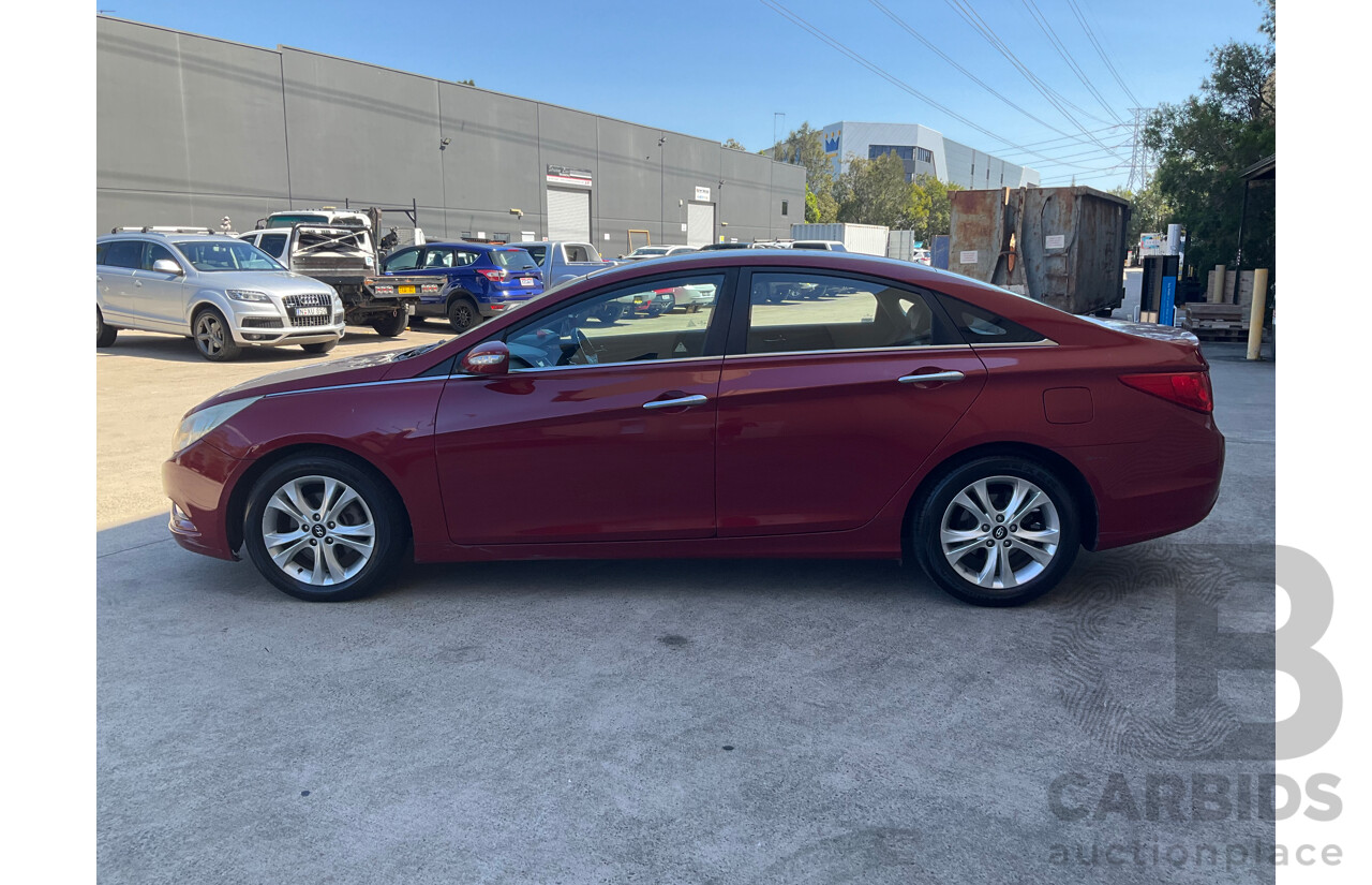 11/2011 Hyundai i45 Elite YF MY11 4d Sedan Red 2.4L
