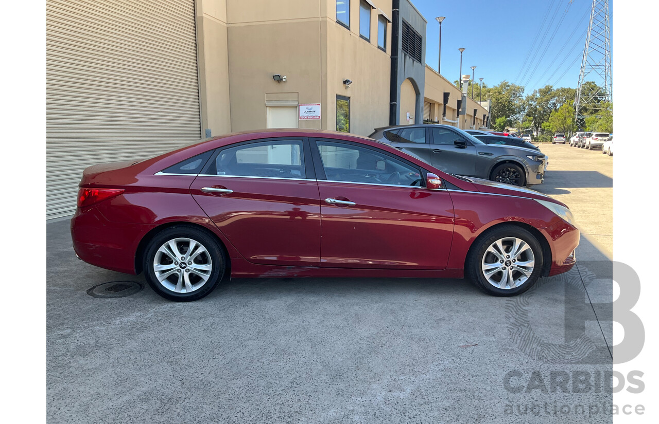 11/2011 Hyundai i45 Elite YF MY11 4d Sedan Red 2.4L