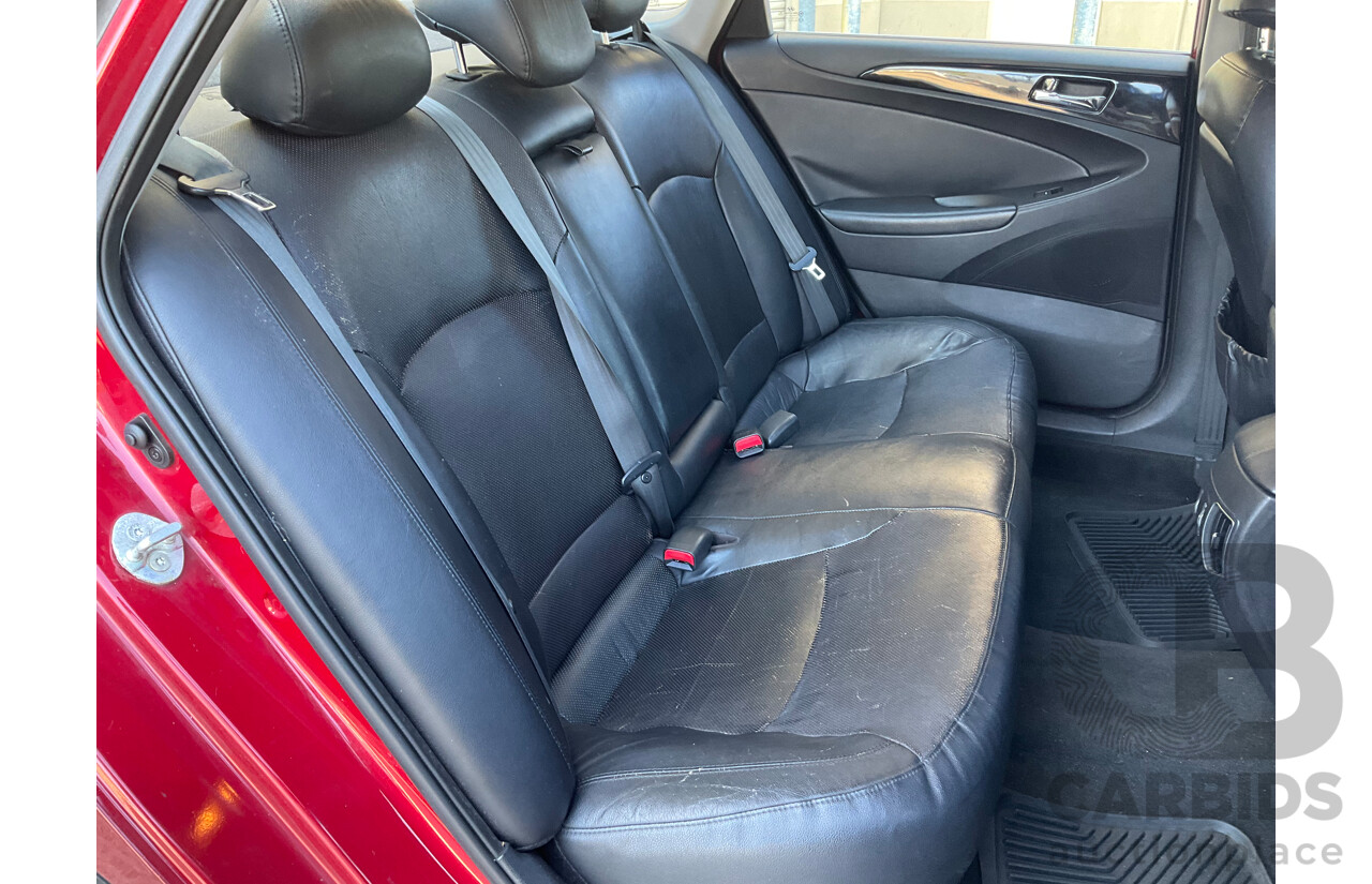 11/2011 Hyundai i45 Elite YF MY11 4d Sedan Red 2.4L