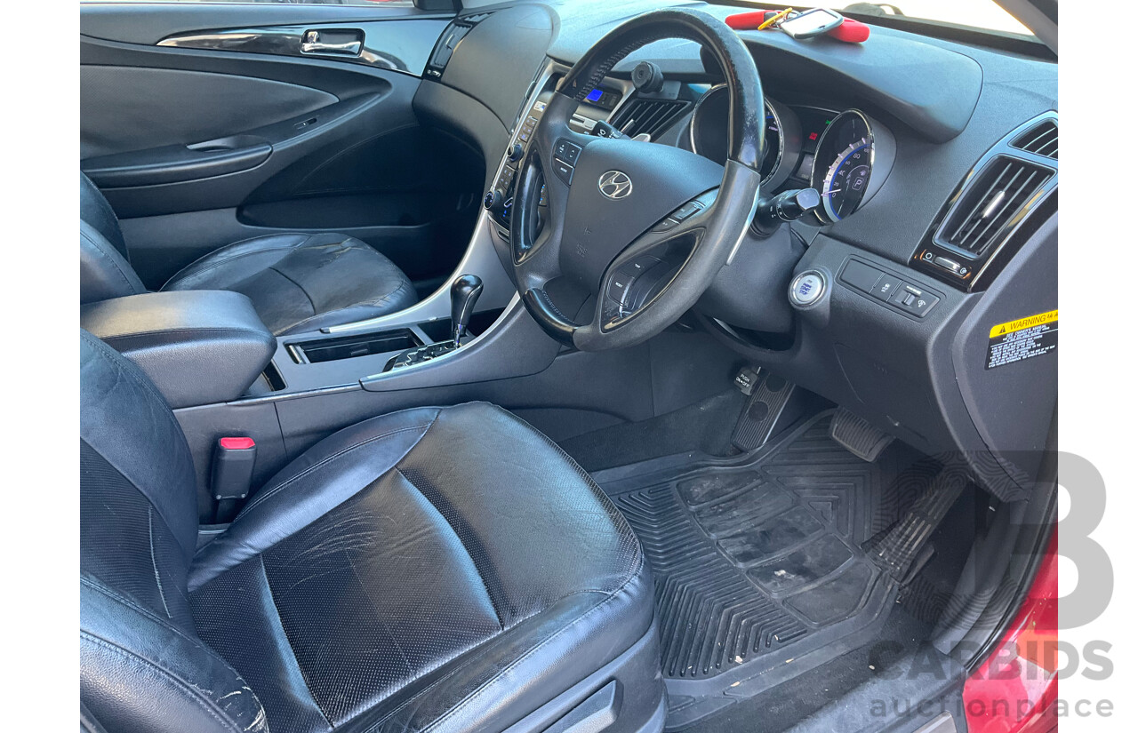 11/2011 Hyundai i45 Elite YF MY11 4d Sedan Red 2.4L