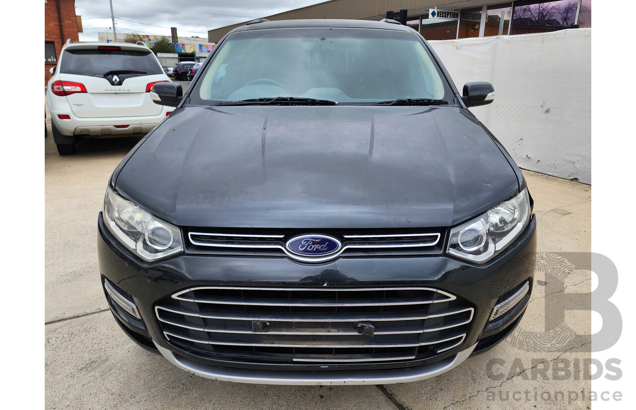 10/2012 Ford Territory Titanium (rwd) SZ 4d Wagon Black 2.7L