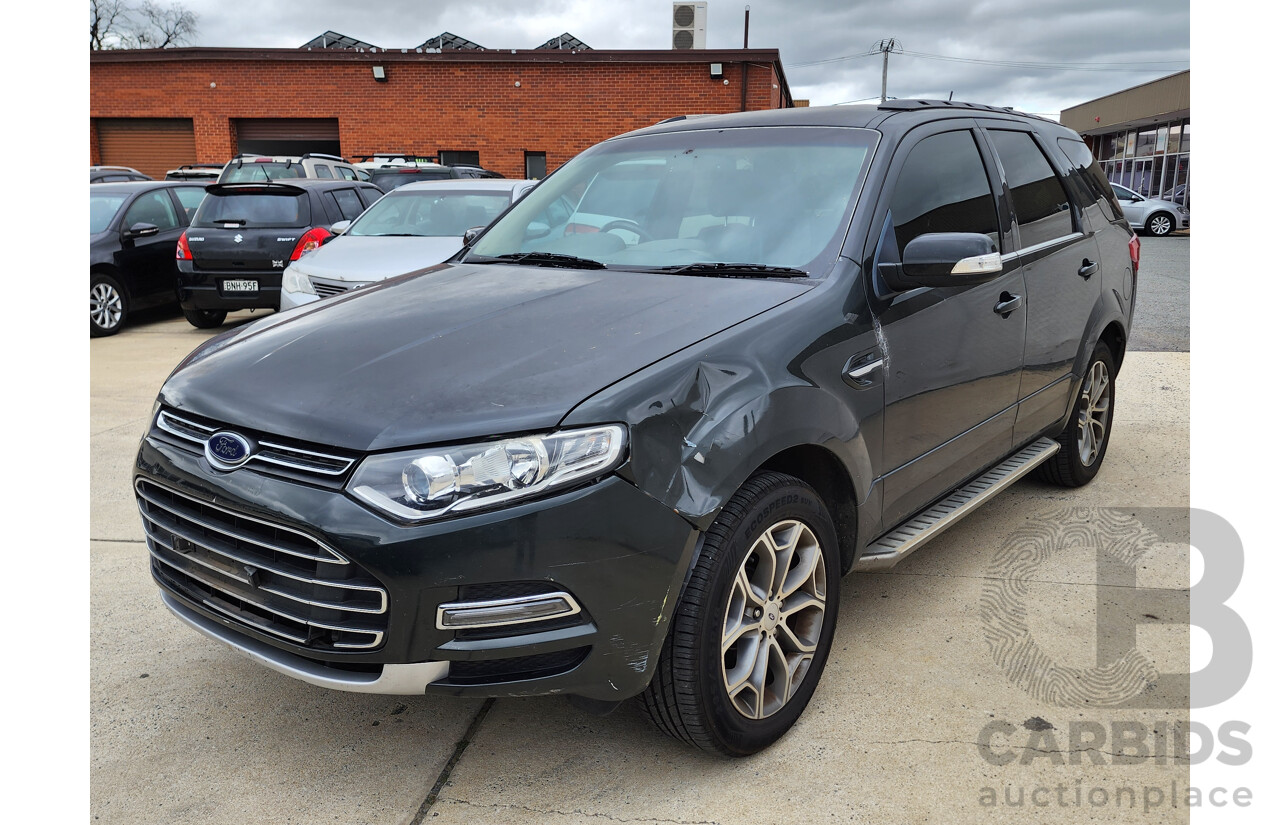 10/2012 Ford Territory Titanium (rwd) SZ 4d Wagon Black 2.7L