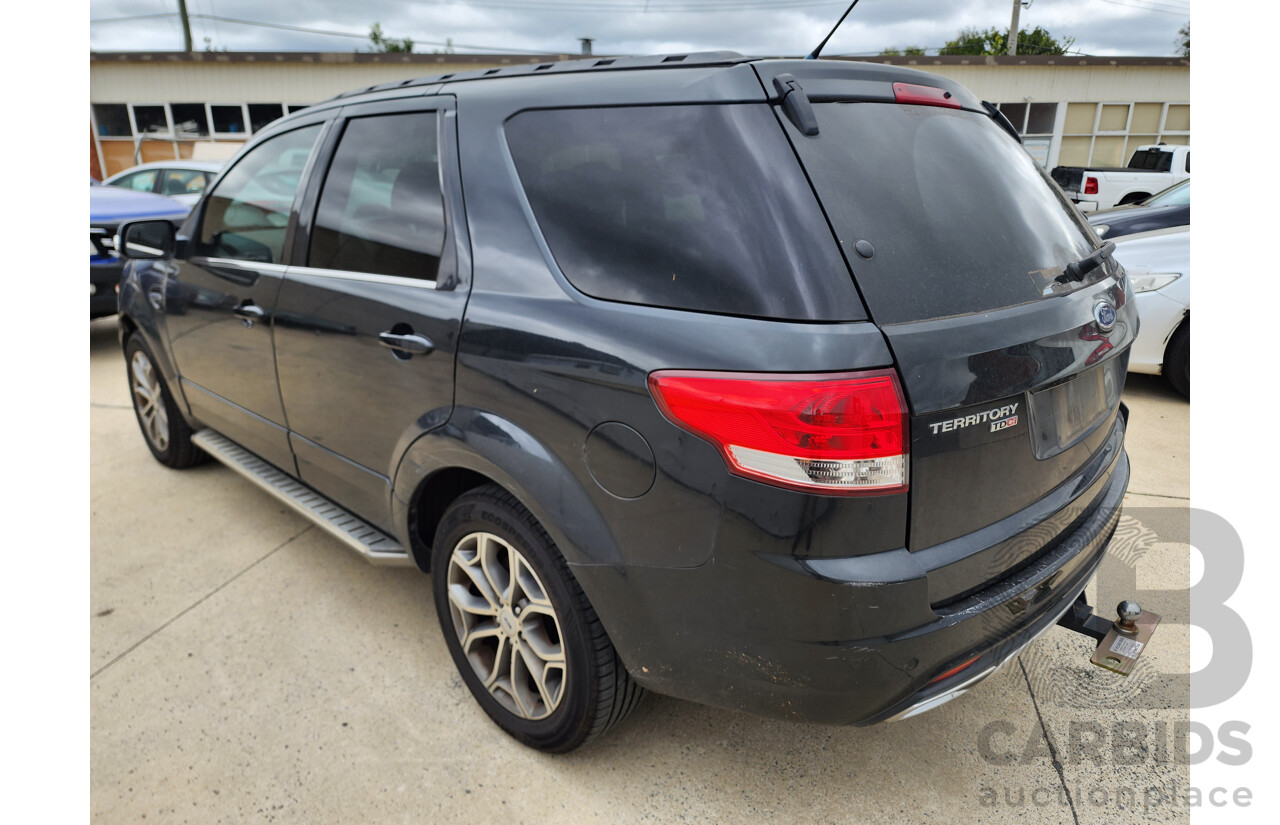 10/2012 Ford Territory Titanium (rwd) SZ 4d Wagon Black 2.7L
