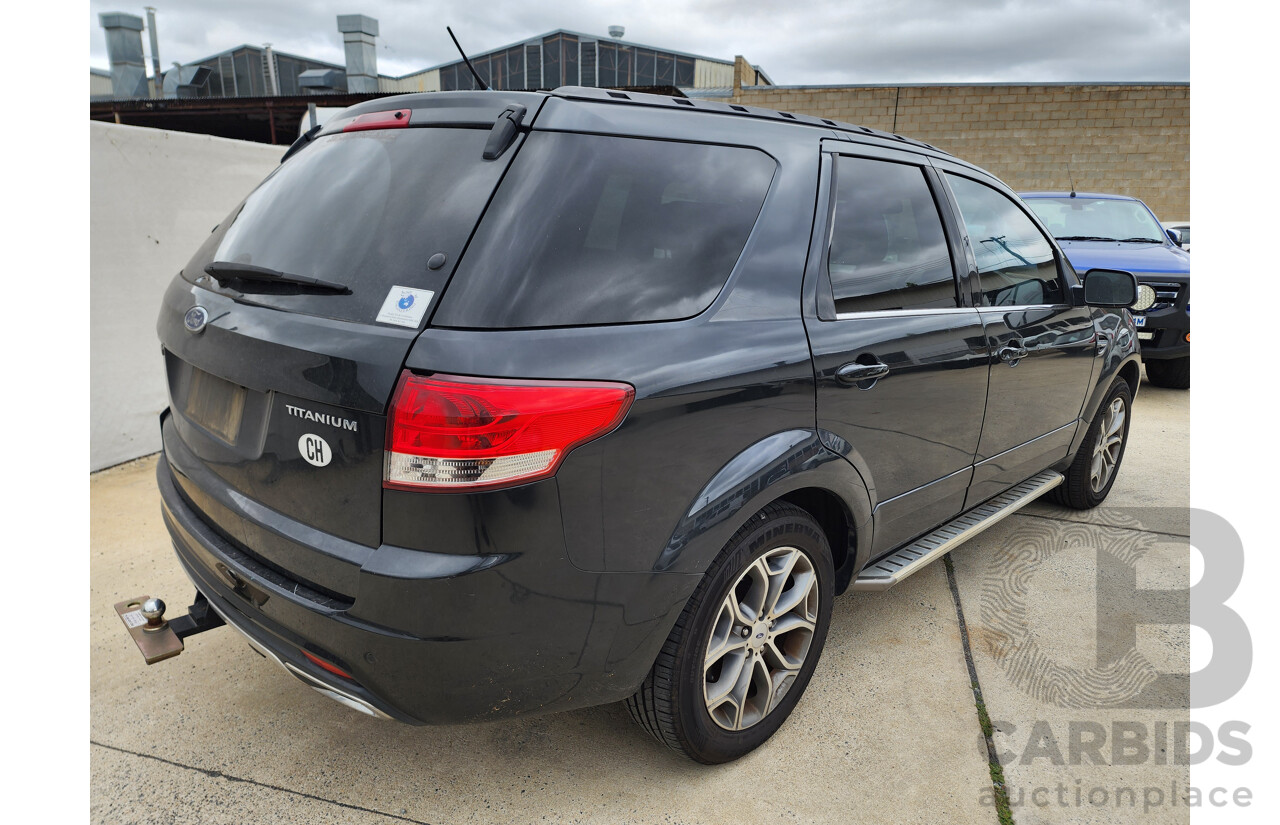 10/2012 Ford Territory Titanium (rwd) SZ 4d Wagon Black 2.7L