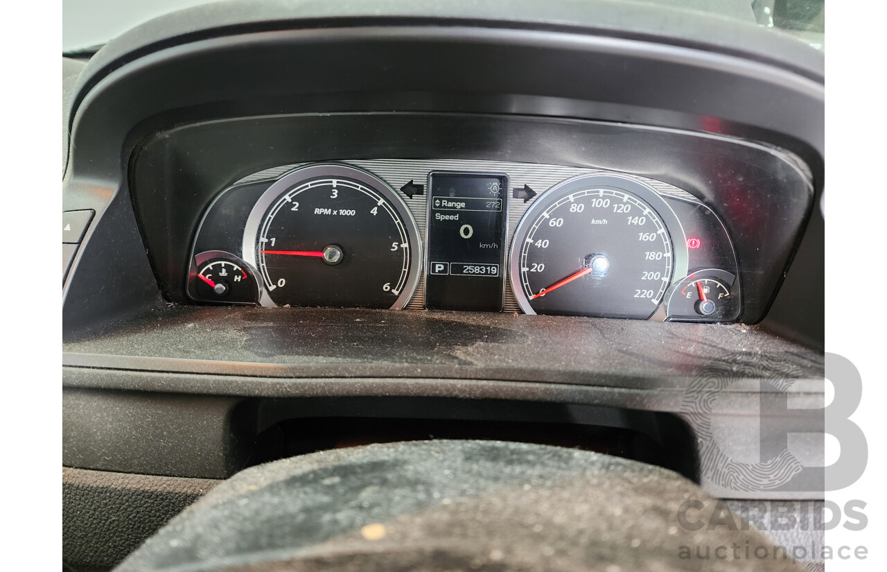 10/2012 Ford Territory Titanium (rwd) SZ 4d Wagon Black 2.7L