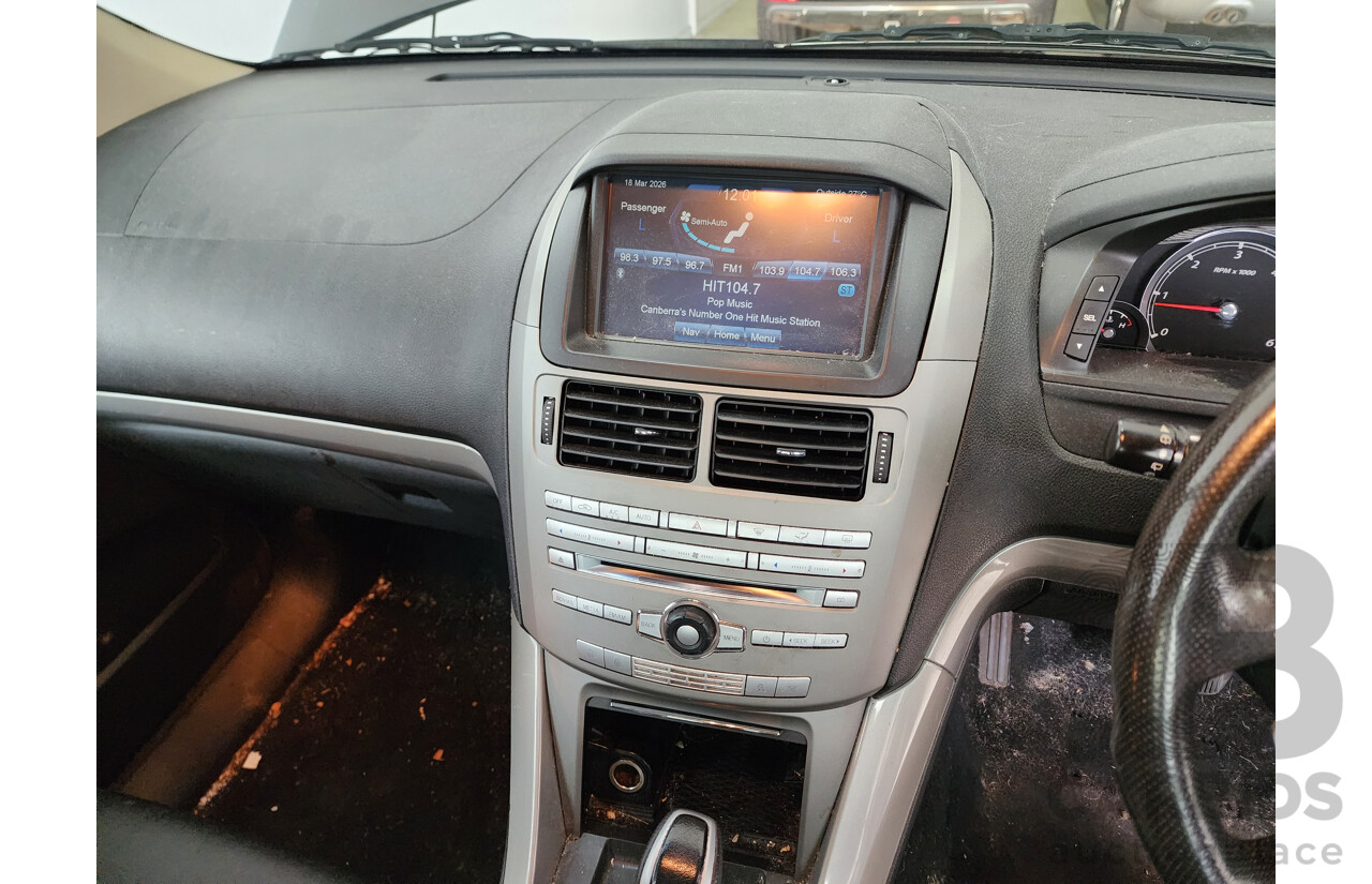 10/2012 Ford Territory Titanium (rwd) SZ 4d Wagon Black 2.7L